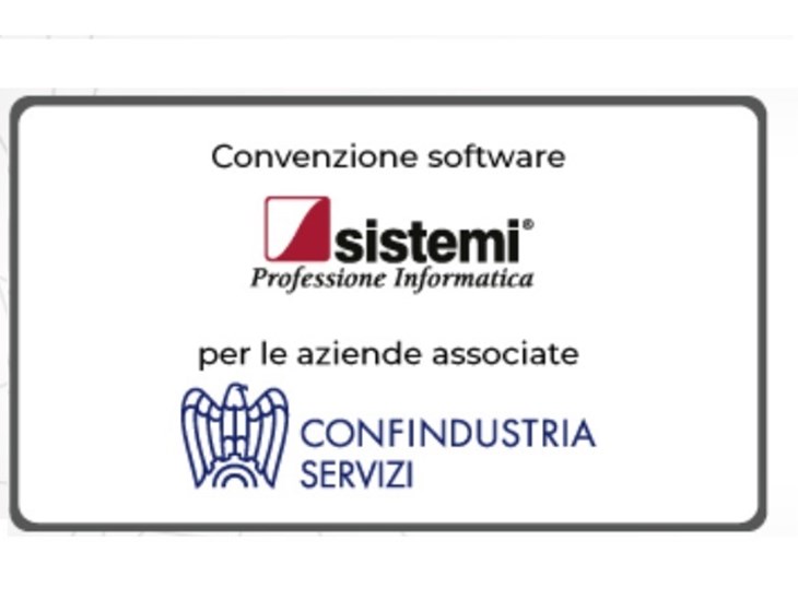 Software Sistemi Convenzionati per tutte le Imprese d'Italia in Confindustria