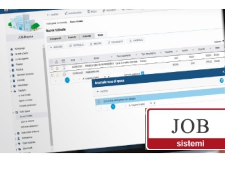 Con JOB/Risorse gestisci in modo semplice e veloce Rimborsi Spese e Trasferte