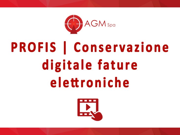 WEBINAR PROFIS | Conservazione digitale fatture elettroniche